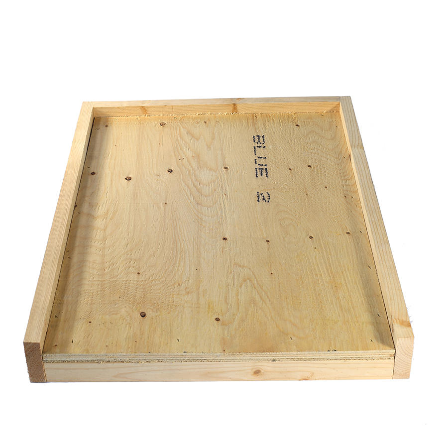 Solid Bottom Board for a Langstroth Hive Wells Can Company