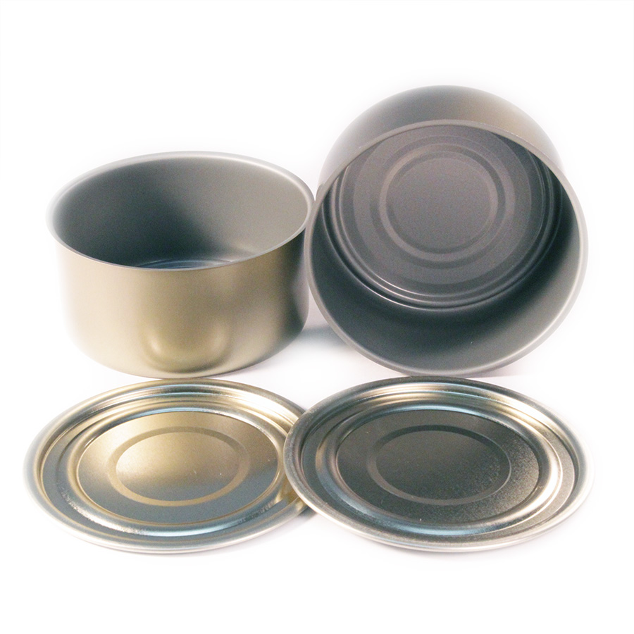 6oz Salmon Cans & Regular Lids Wells Can Company