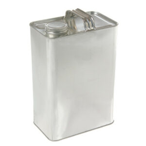 One Gallon Oblong F-Style Solvent Can