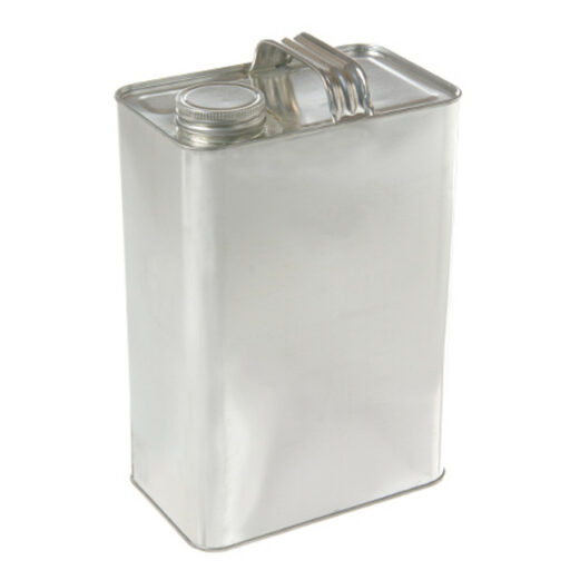 One Gallon Oblong F-Style Solvent Can