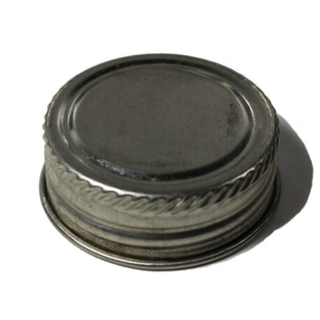 1 1/4 inch alpha plain steel screwcap closure