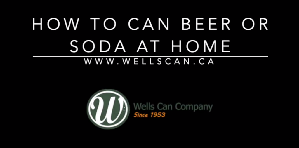 How to can beer and soda at home