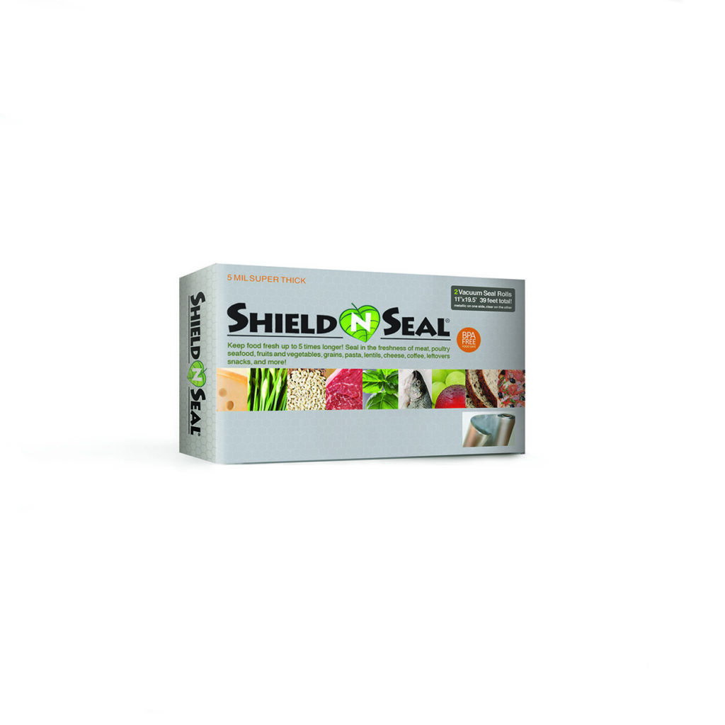 Shield N Seal 11″x19.5′ Metallic-Clear 4mil Vacuum Roll