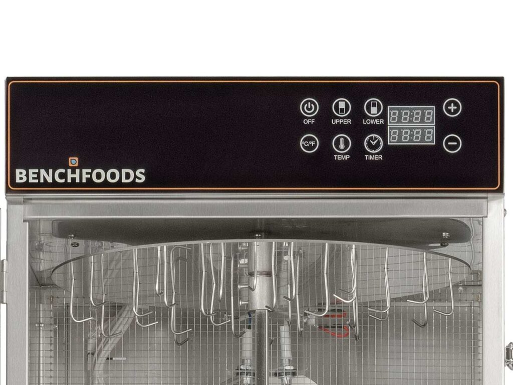 58 Hook Vertical Rotisserie Digital Meat Dehydrator