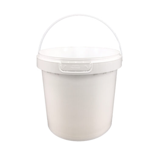 White 1 US Gallon Container Pail and Lid