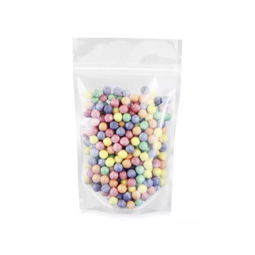 5x8x2.5 5mil Clear/Clear Standup Zipper Pouch Bag 100PK